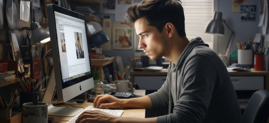 Кто работает за компьютером